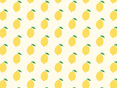 a bunch of lemons 2d color flat fruit illustration lemon pastel pattern vector