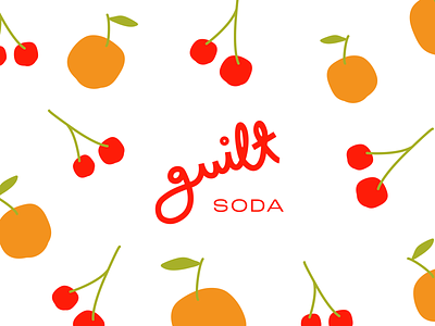 mandarin cherry branding color design flat graphic illustration illustrator layout logo lula minimal type typography vector