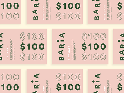 baria gift card