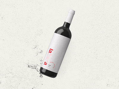labara wine branding color graphic illustrator layout logo minimal mockup packaging typography vector wine wine bottle wine label