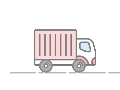 Truck truck animation dribbble illustration truck