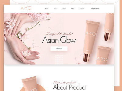 Asian Glow Webpage