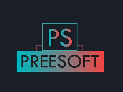 Preesoft Logos Variant 3 logo software house tech logo technology