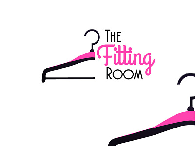 The Fitting Room branding fashion fetis film hype industry logo logo critique logo design logo designer motivation pink