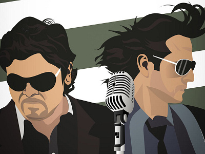 Strings The Best Pop Band artwork band faisal illustration india mic pakistan pop pop rock rock usa vocalist