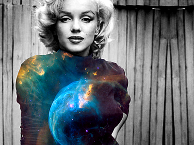 Marylin digital illustration illustration marilyn monroe photomanipulation photoshop