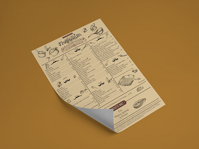 Restaurant Menu branding design restaurant menu typography vector