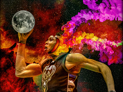 Giannis Antetokounmpo design digital illustration illustration photomanipulation photoshop