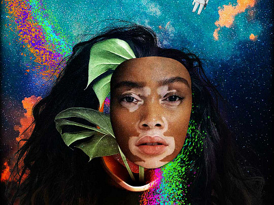 Winnie Harlow design digital illustration illustration photomanipulation photoshop