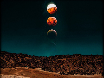 Wondering In A New Planet design digital illustration illustration photomanipulation photoshop