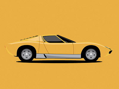 Lamborghini car illustration lamborghini