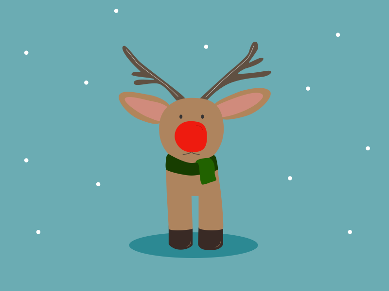 Reindeer By Haomin Xu On Dribbble