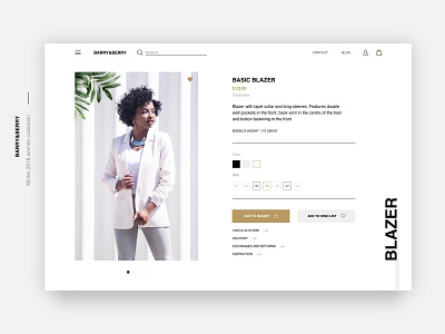 Fashion Store Product Page🌿