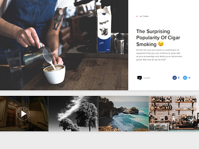 Coffe & milk emoji mood board pictures socials typography video