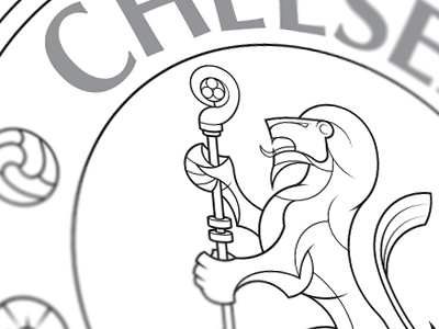 Chelsea FC Crest badge chelsea crest football heraldry lion logo soccer sports