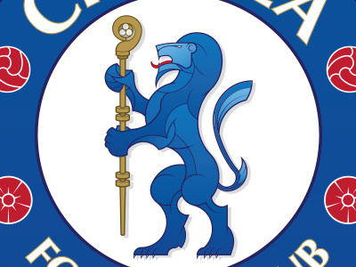 Chelsea FC Crest Continued badge chelsea crest football heraldry lion logo soccer sports