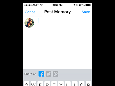 Bitsy Log - Memory app baby form iphone social