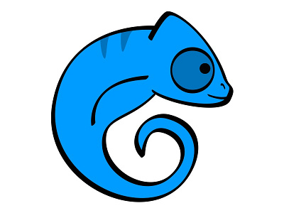 Blue Chameleon