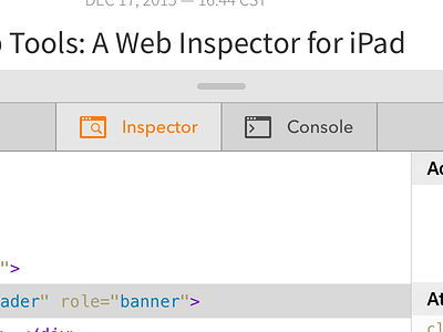 Upcoming Tab Bar for Web Tools