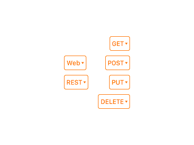 Web Tools Drop-Downs interface ipad web development