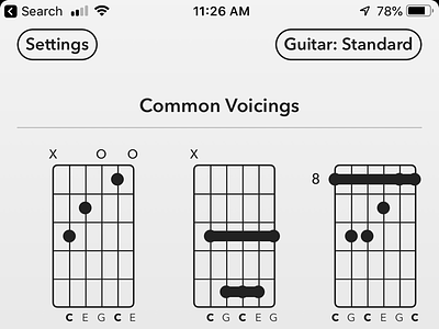Coming Very Soon app chords guitar ios ipad iphone mandolin ukulele