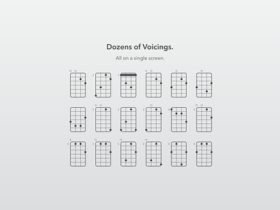 Dozens of Voicings.