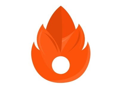 Icon in Progress feather hot icon phoenix