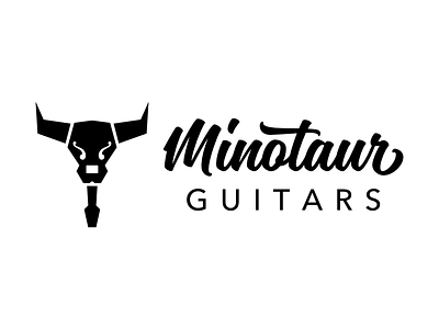 Minotaur Guitars branding guitars identity identity branding logo minotaur ukulele