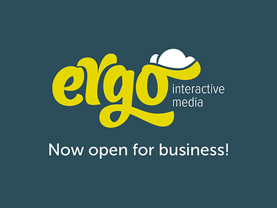 Ergo: Open for Business business ergo logo web design web development
