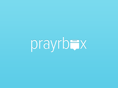 Prayrbox Logo iphone logo mobile prayer prayrbox social