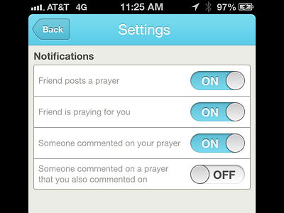 Prayrbox Settings