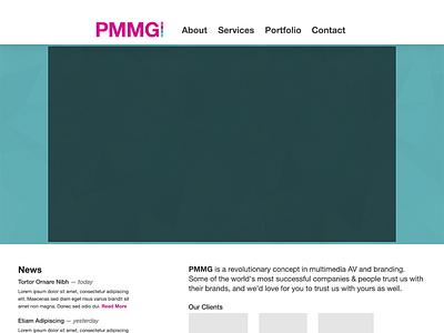 PMMG Homepage grid homepage responsive