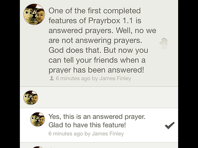 Prayrbox: Answered Prayer iphone mobile prayer prayrbox social