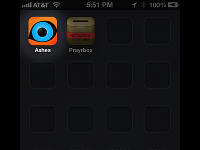 Ashes Icon V1 fever icon ios iphone phoenix rss