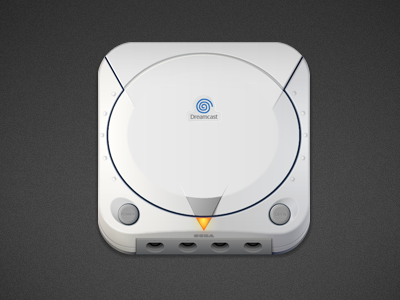 Dreamcast console dreamcast icon sega vector