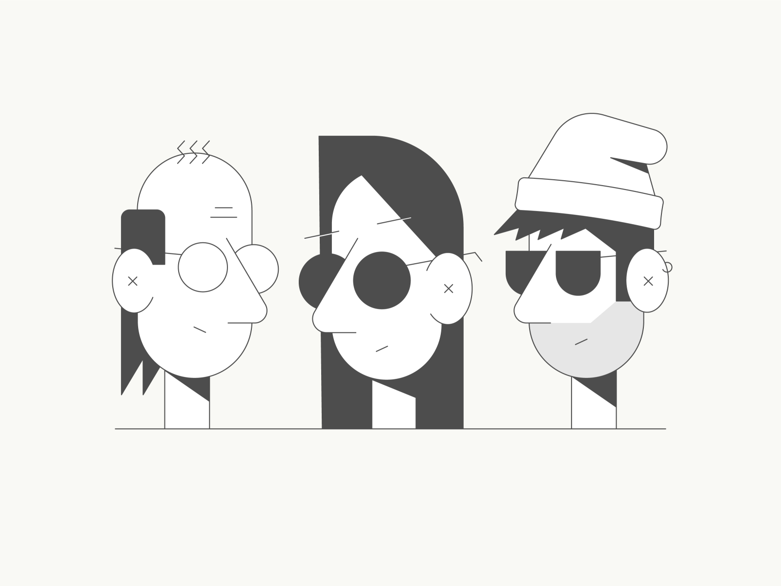 Dribbble - faces.png by Mike Giles