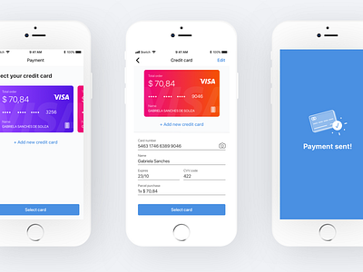 Daily UI #002 card checkout credit card daily challange daily ui 002 payment payment app