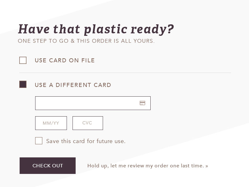 Credit Card Interface designs, themes, templates and downloadable