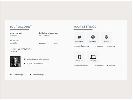 Browse thousands of Account Settings images for design inspiration ...