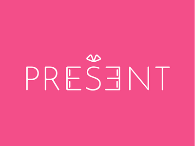 Present Logo (pink)