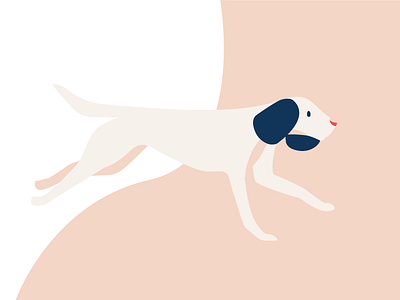 Bond Vet Doggy Illustration bond vet dog doggy illustration puppy running veterinary