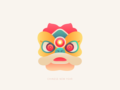 Chinese New Year avatar character character design chinese new year design graphic design icons illustration lion dance new year vector