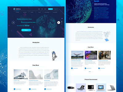 BIMholo Holographic Technology Platform Product Page