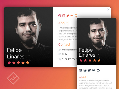 User Profile (#DailyUI #006)