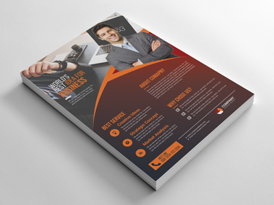 Business Flyer computer corporate corporate flyer flyer internet liflet poster stationery