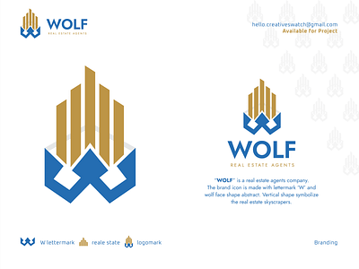 Wolf | Brand Identity Design | Real Estate Brand