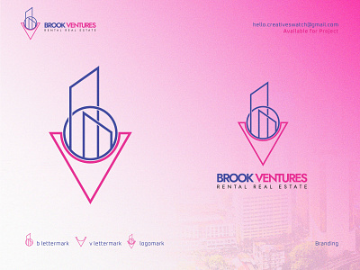 Book Ventures | Brand Identity Design | Real Estate Brand