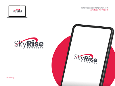 SkyRise | Brand Identity Design | Software Brand brand identity branding corporate identity creative logo design eye catchy logo graphic design logo modern logo software logo