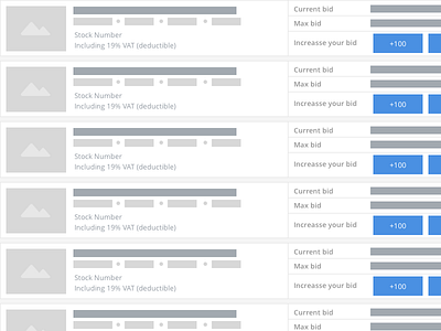 Dashboard Wireframes