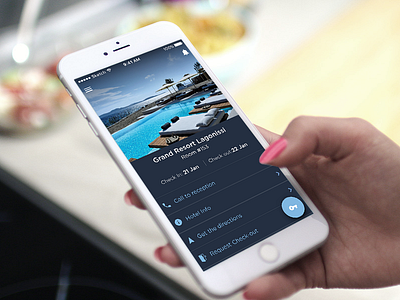 Hotel app for guest checkin concept guest hotel app iphone key